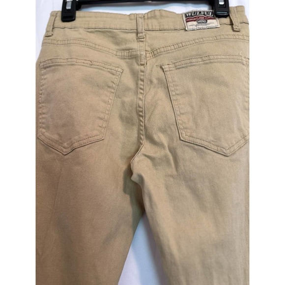 WULFUL Men's 31x27 Skinny Slim Fit Stretch Comfy Fashion Khaki Denim Jeans Pants - Picture 4 of 9